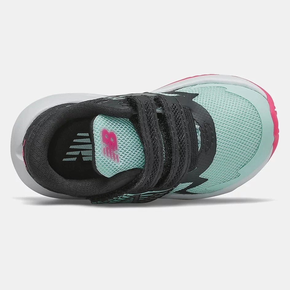 New Balance White Mint Rave Run Baby/Toddler Sneaker