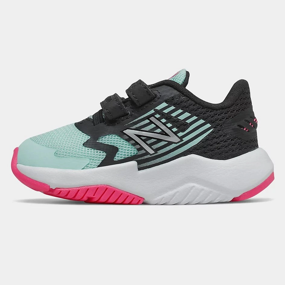 New Balance White Mint Rave Run Baby/Toddler Sneaker