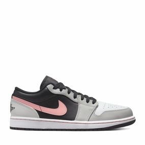 NIKE AIR JORDAN1 LOW BLACK GREY PINK