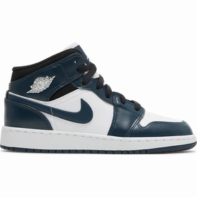 Nike Air Jordan 1 Mid 'Armory Navy' GS