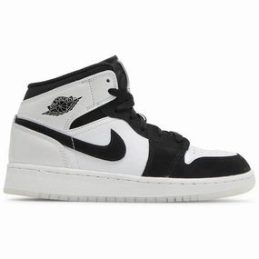 Nike Air Jordan 1 Mid 'Diamond' GS