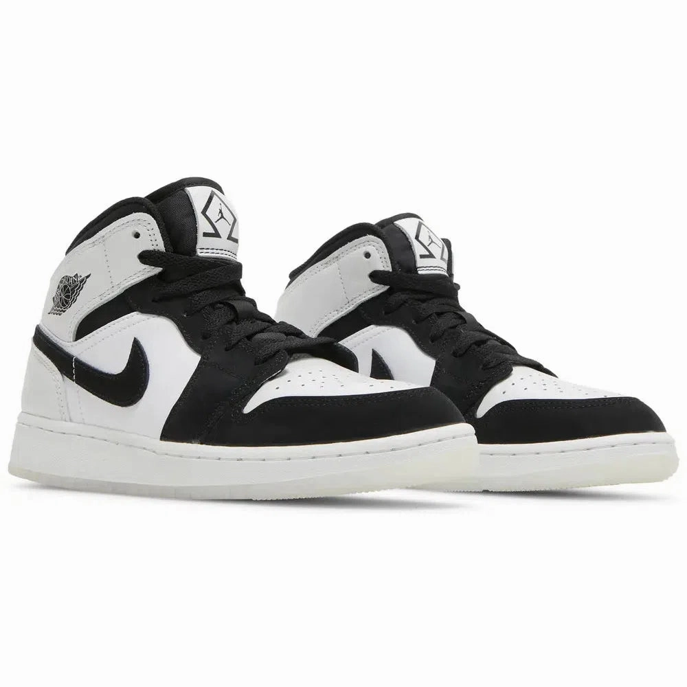 Nike Air Jordan 1 Mid 'Diamond' GS