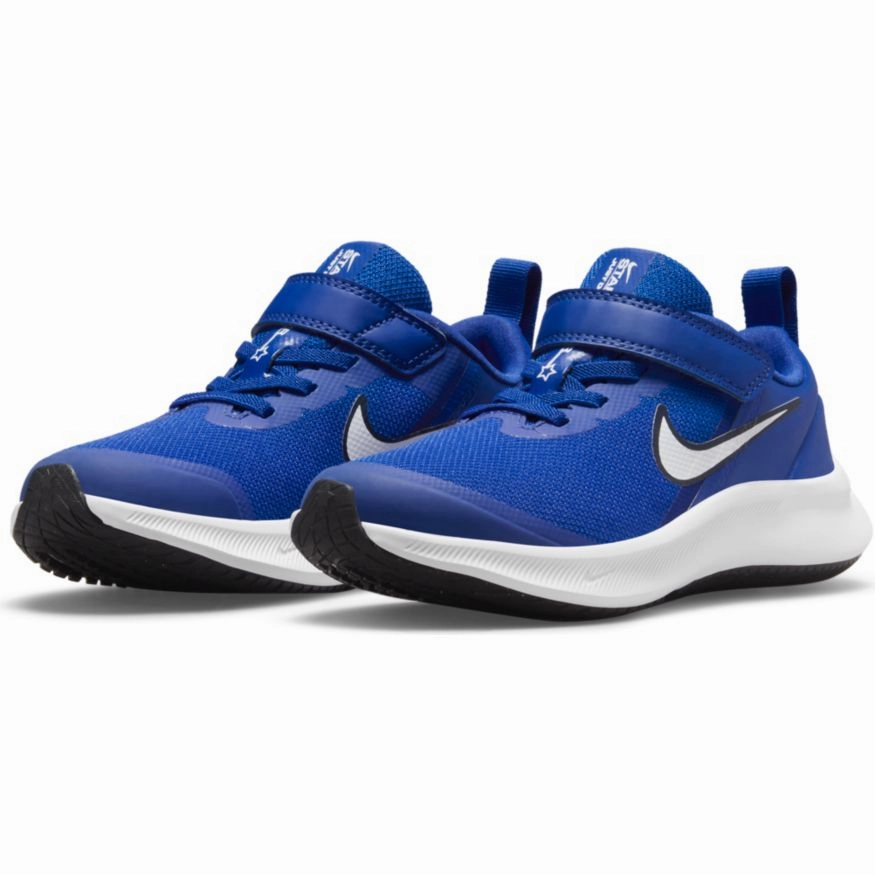 Nike Game Royal/White Star Runner 3 Childrens Sneaker