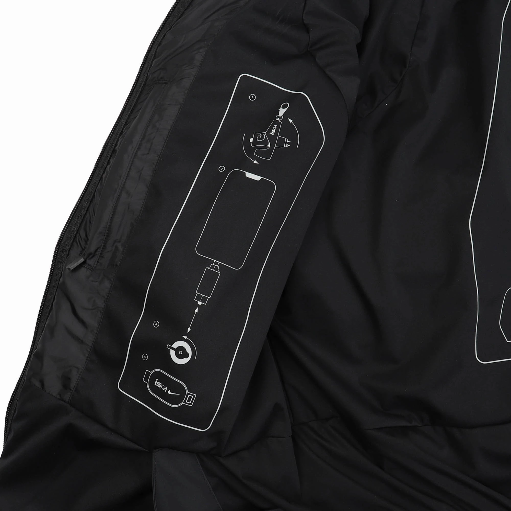Nike ISPA ADPT SNSE Air Jacket 'Black'