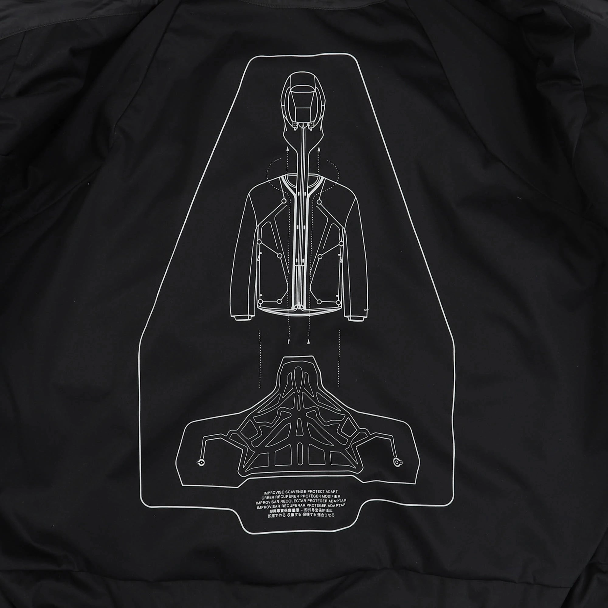Nike ISPA ADPT SNSE Air Jacket 'Black'