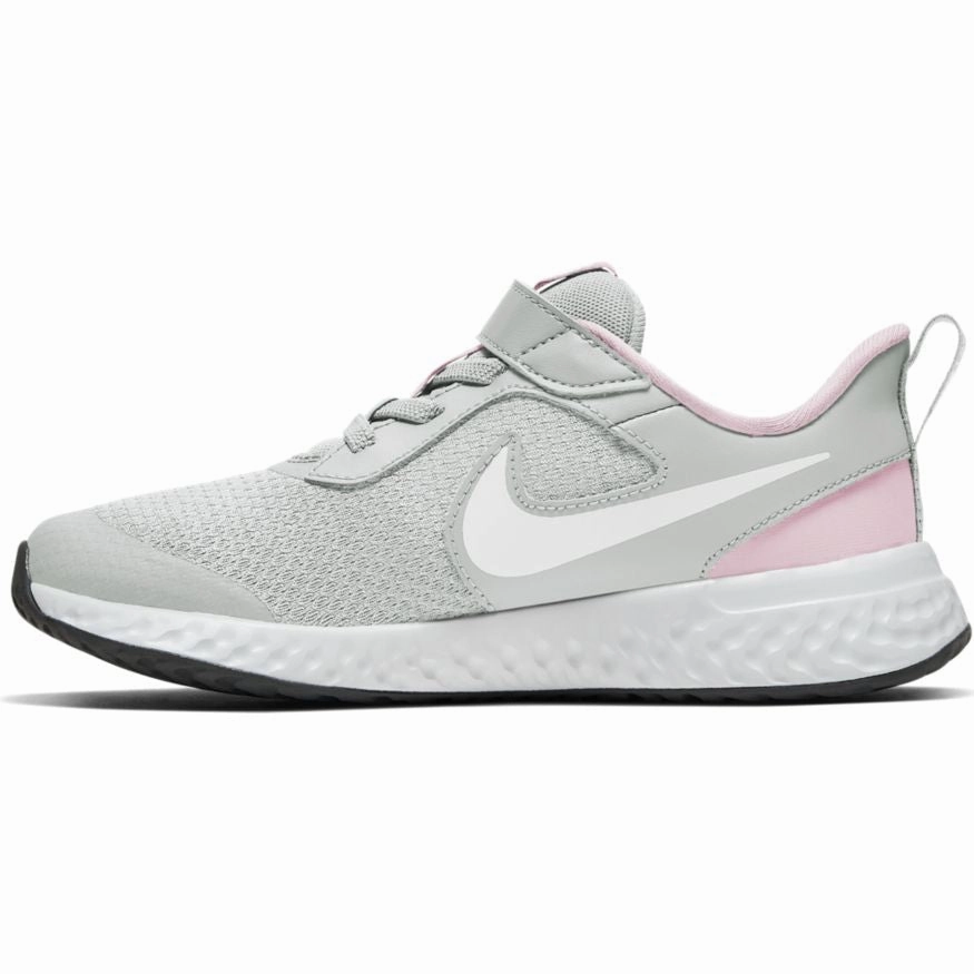 Nike Photon Dust/White/Pink Foam Revolution 5 Childrens Sneaker