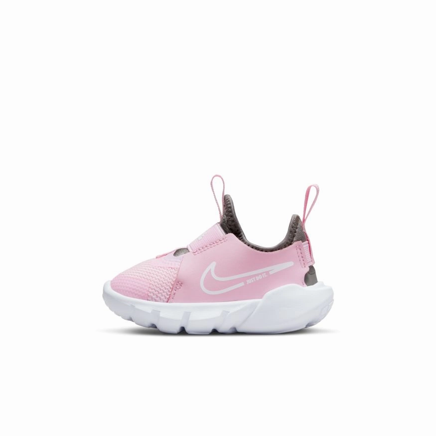 Nike Pink Foam/Flat Pewter Flex Runner 2 Toddler Sneaker
