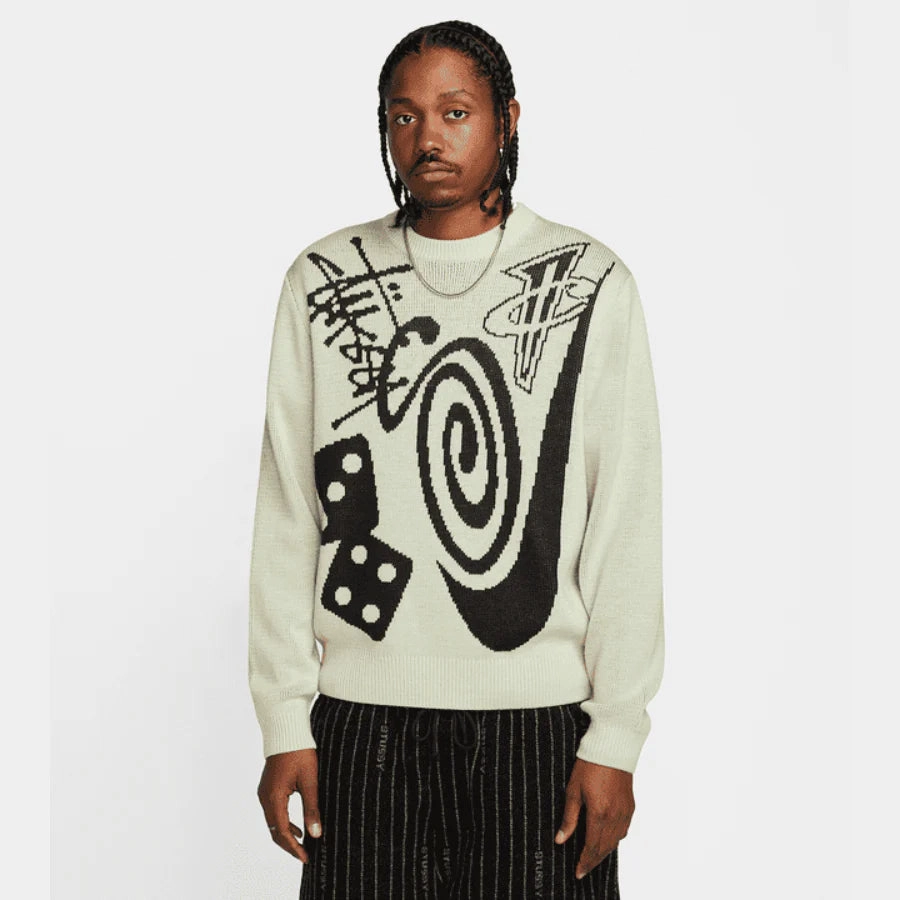 Nike x Stussy Knit Sweater 'Natural'