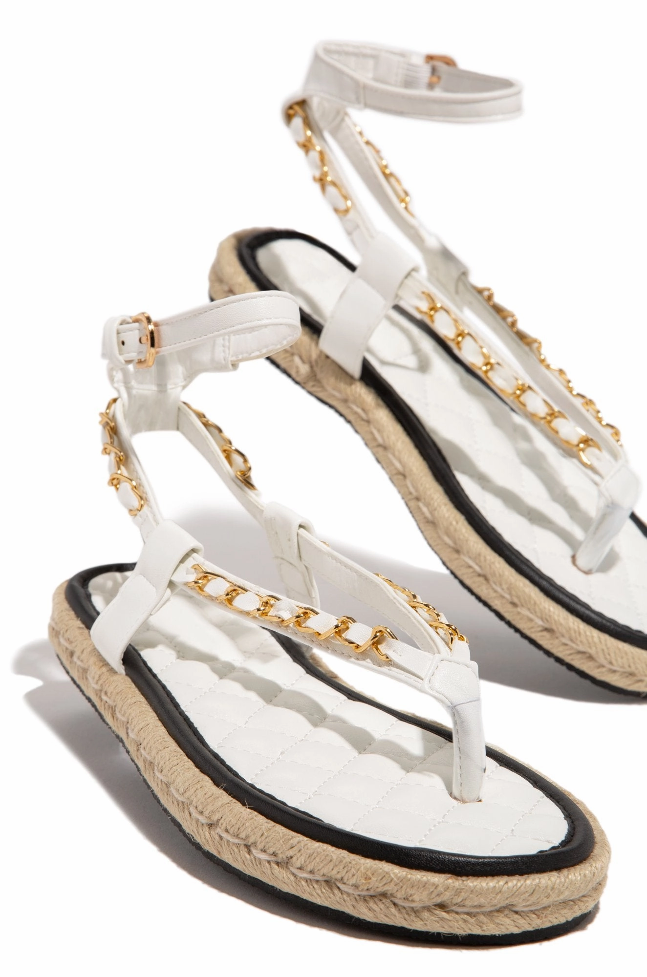 Nikole Sandals- White