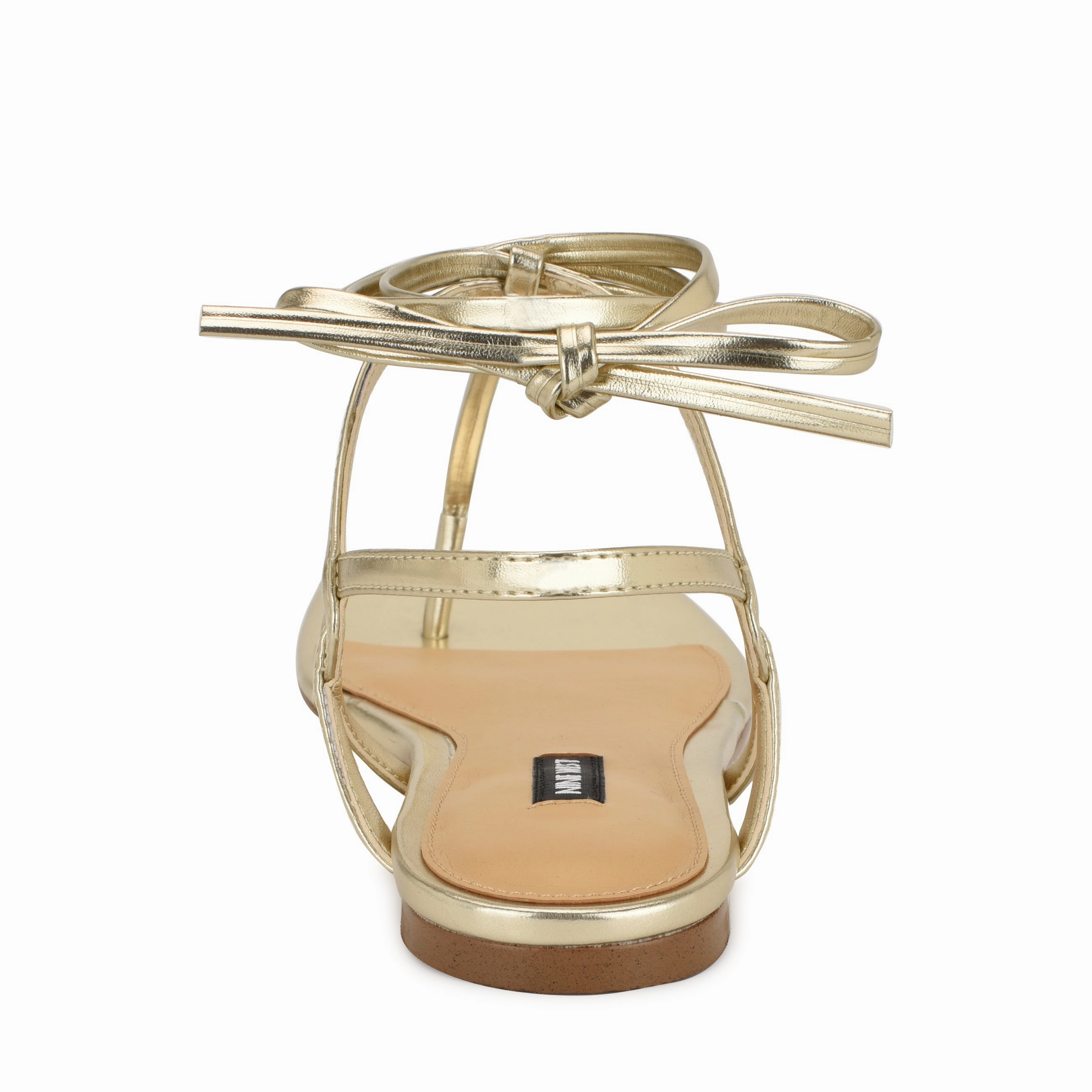 Norta Ankle Wrap Thong Sandals