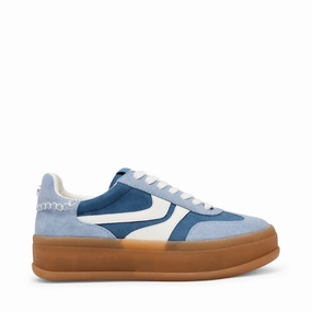 Off-Track Trainer BABY BLUE SUEDE