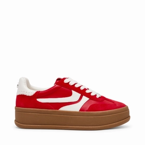 Off-Track Trainer RED SUEDE
