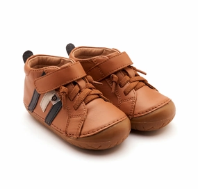 Old Soles Away Pave Tan / Navy / Gris Size 4 Infant/Toddler
