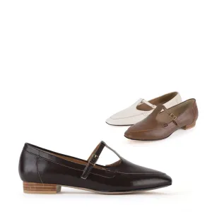 OLIVIA - t bar strap loafer