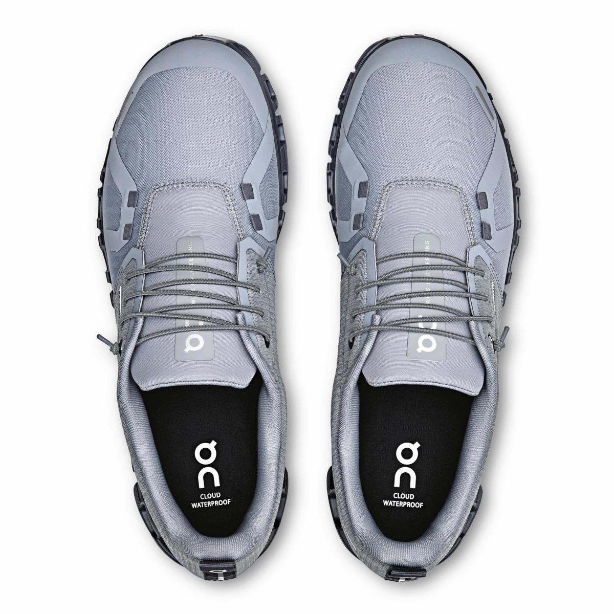 On Running Men's Cloud 6 Waterproof Alloy/Wolf