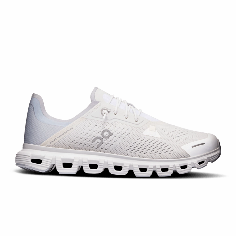 On Women's Cloud 6 Coast - White/Glacier
