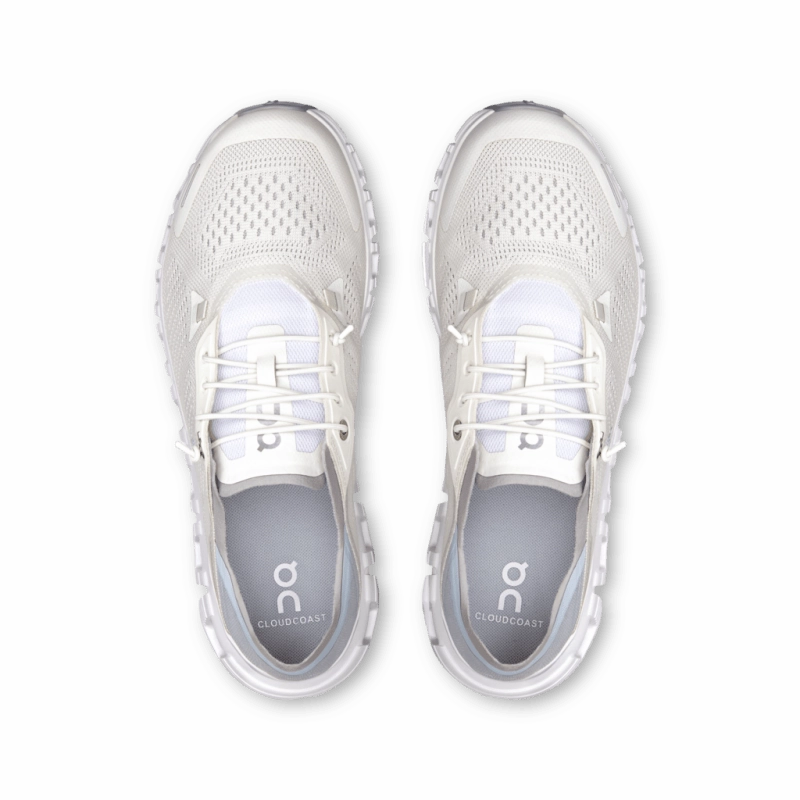 On Women's Cloud 6 Coast - White/Glacier