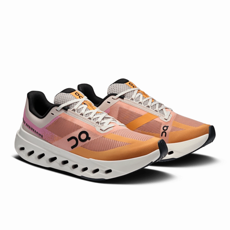 On Women's Cloudsurfer Next - Tangerine/Ivory