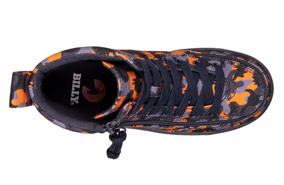 Orange Dino BILLY Classic Lace High Tops