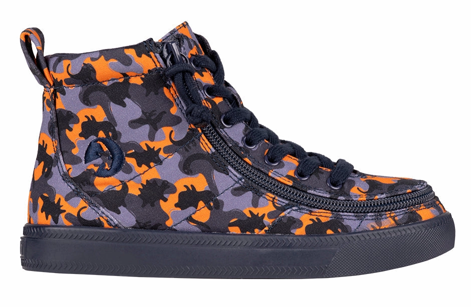 Orange Dino BILLY Classic Lace High Tops