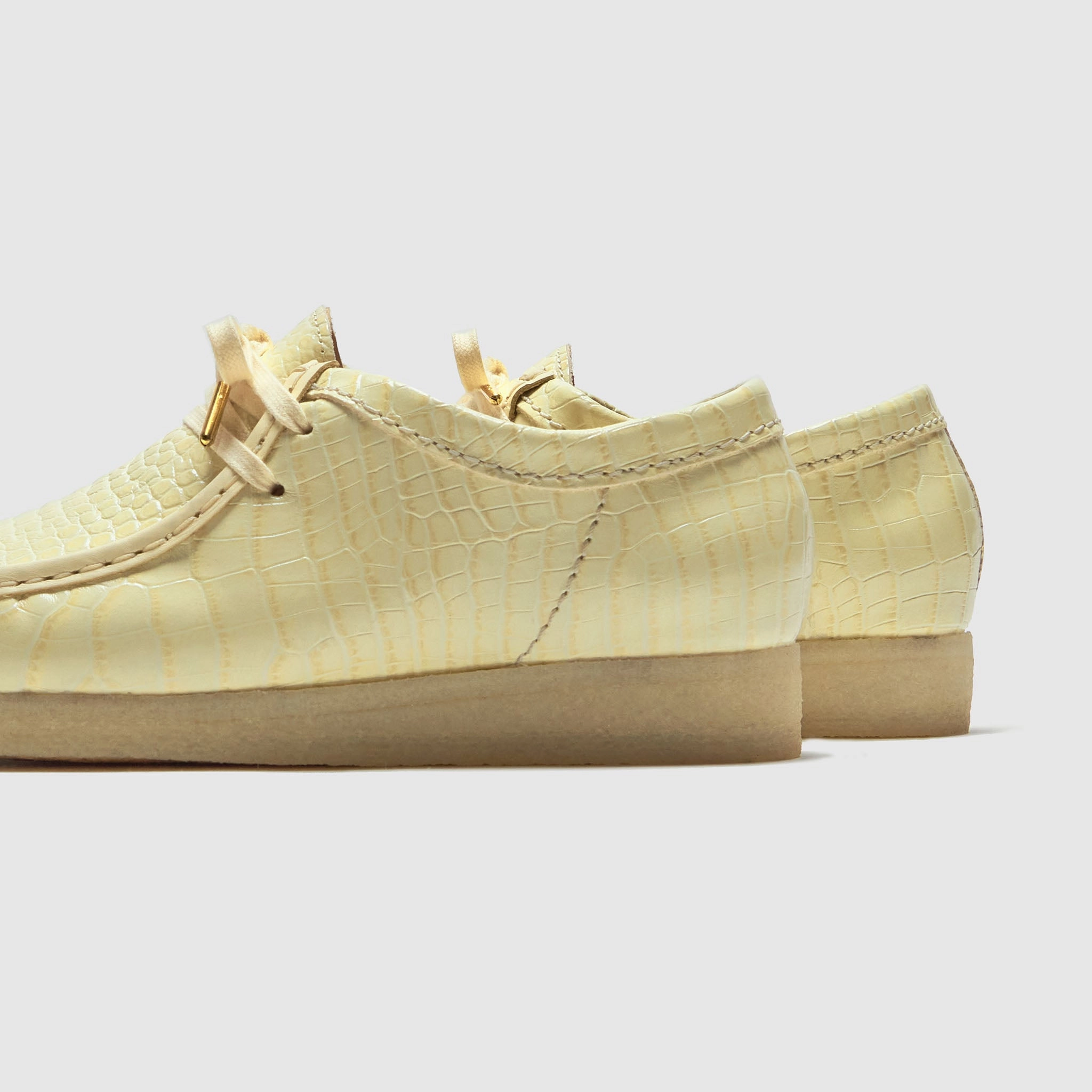 PACKER X CLARKS WALLABEE "TAN CROC"