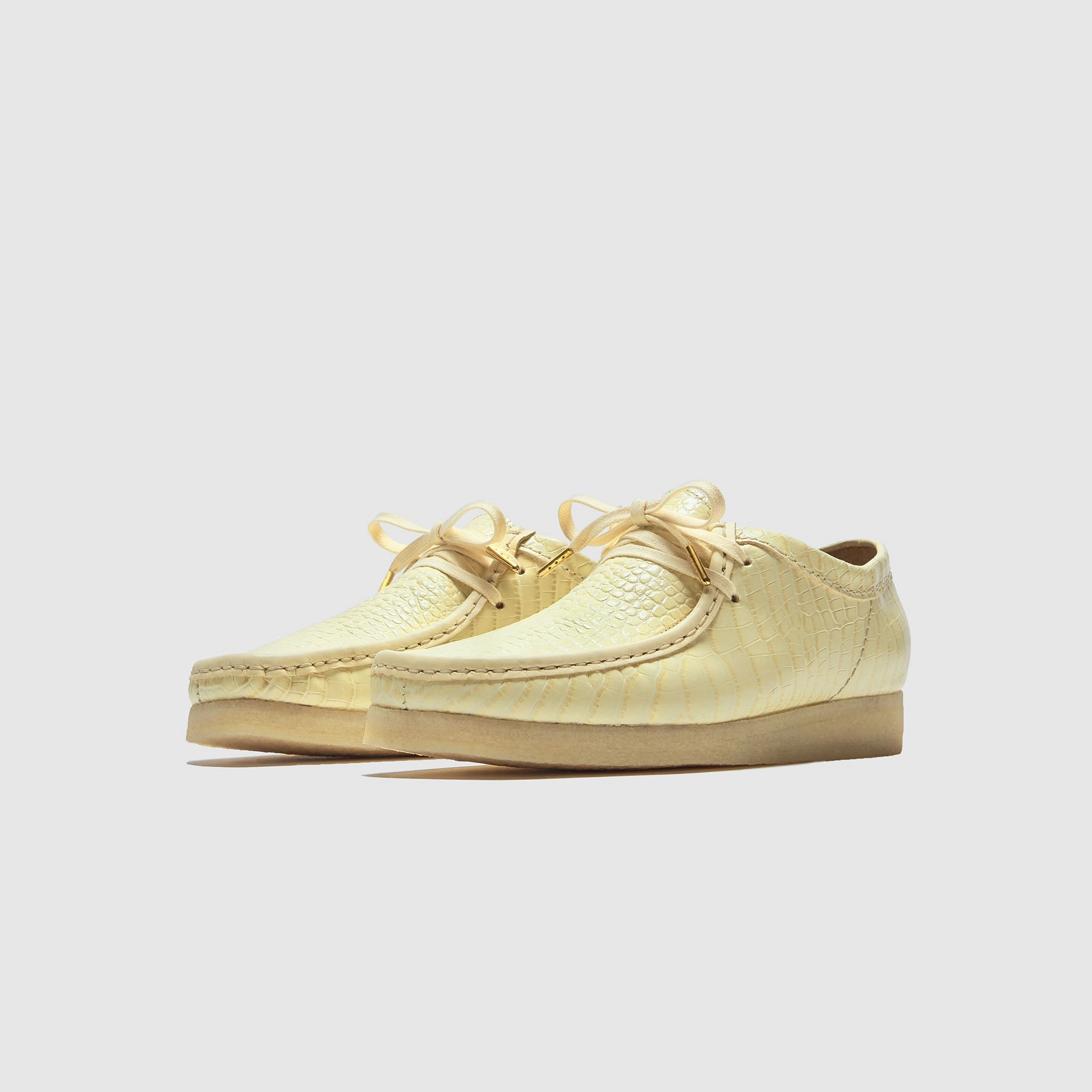 PACKER X CLARKS WALLABEE "TAN CROC"