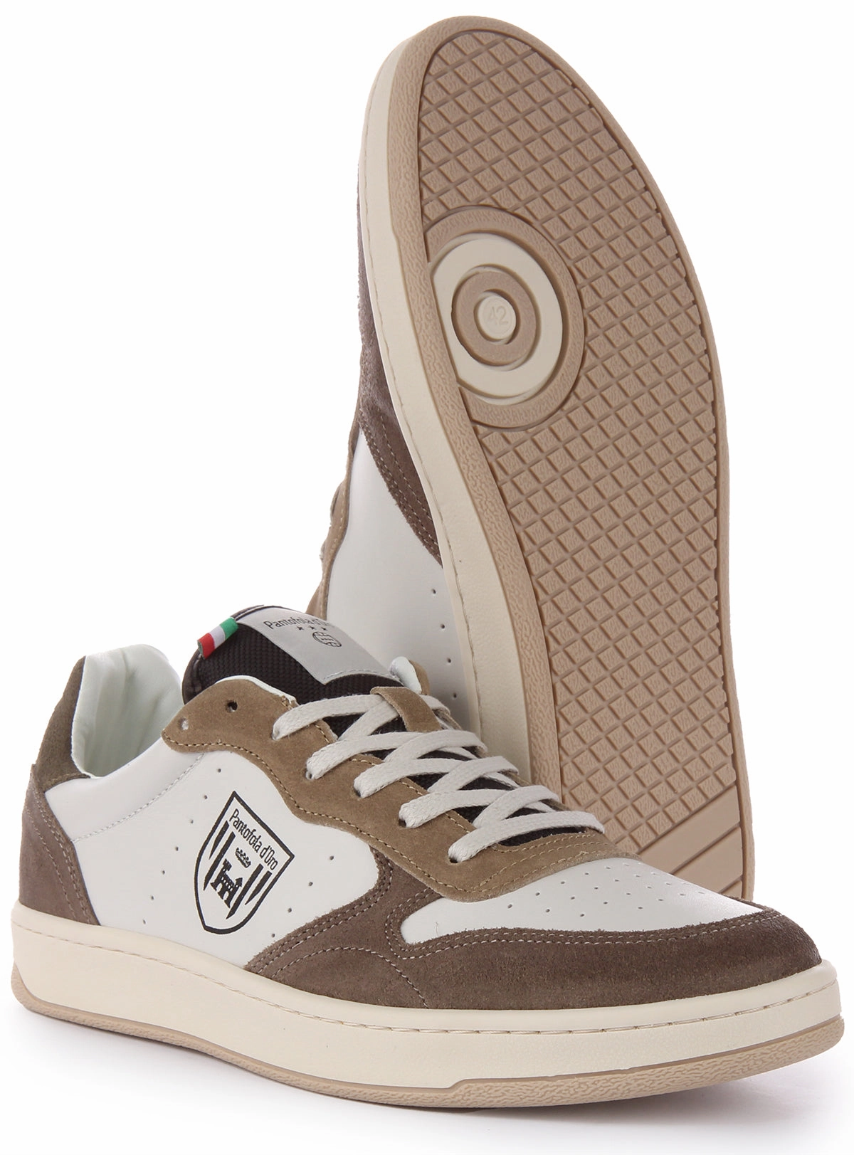 Pantofola D Oro Lioni Uomo Low In Off White For Men