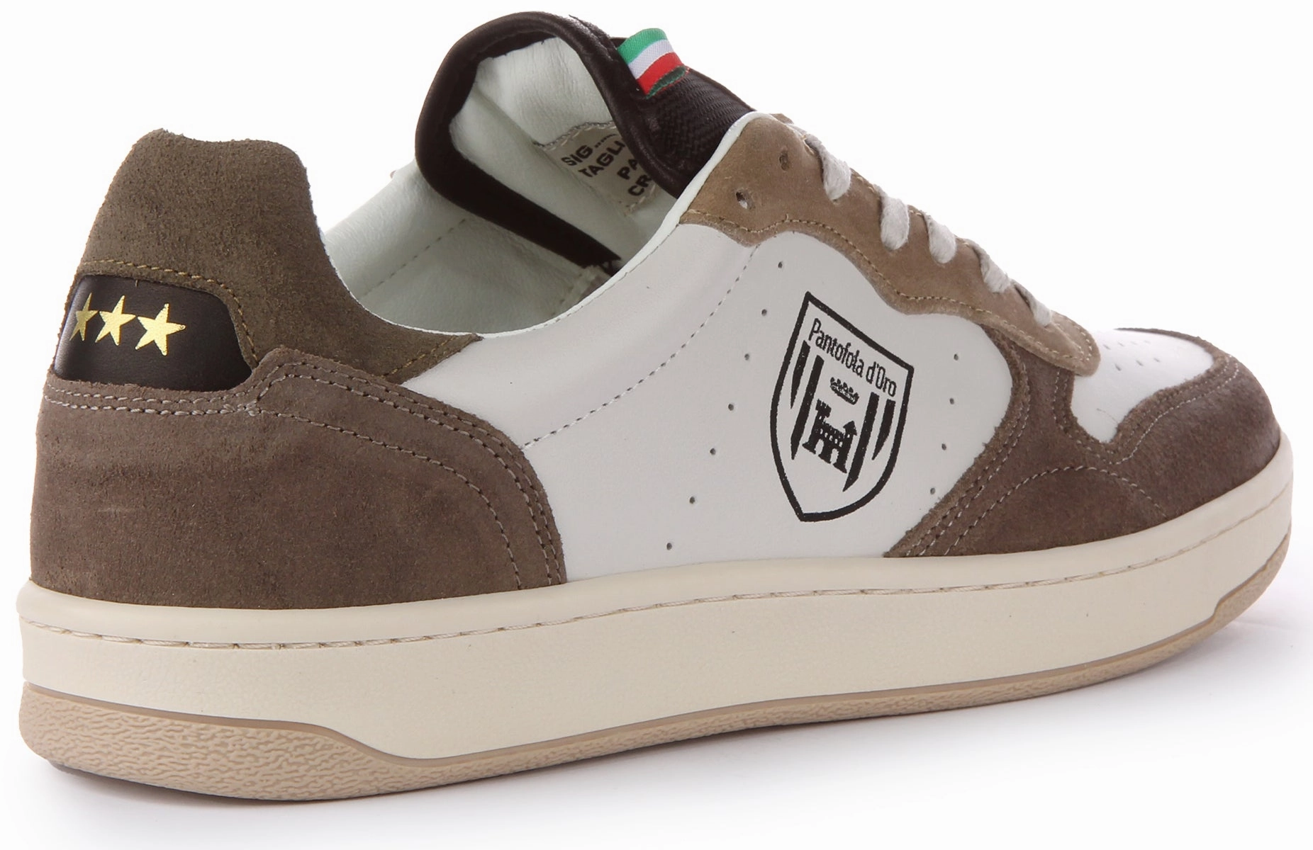 Pantofola D Oro Lioni Uomo Low In Off White For Men
