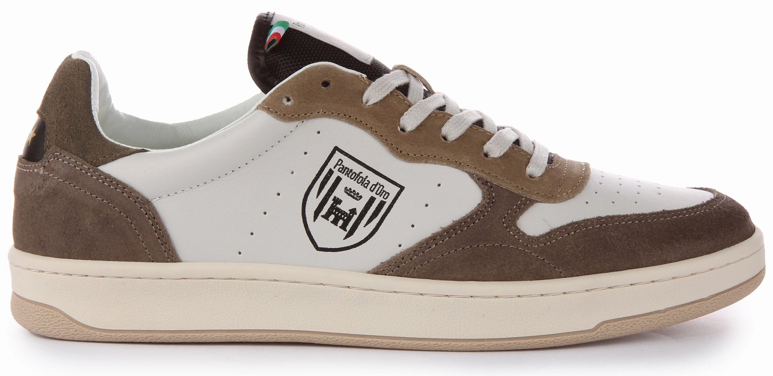 Pantofola D Oro Lioni Uomo Low In Off White For Men