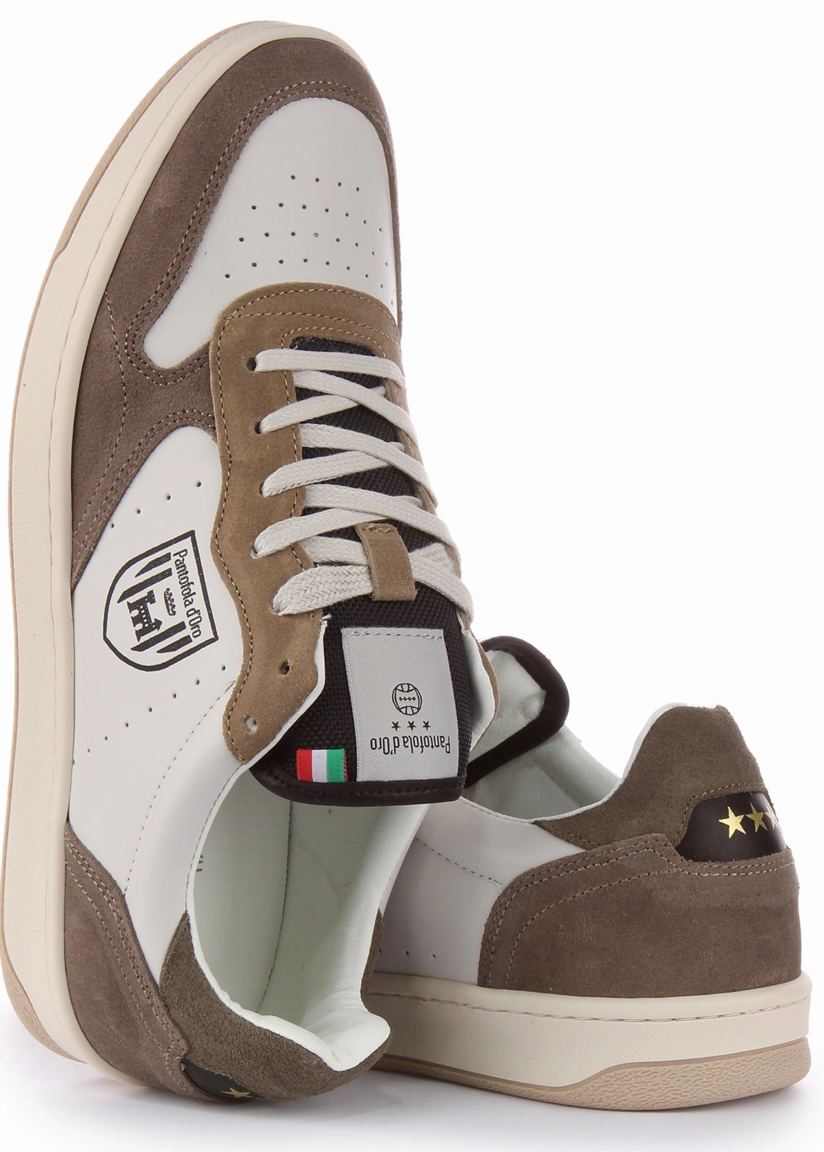 Pantofola D Oro Lioni Uomo Low In Off White For Men