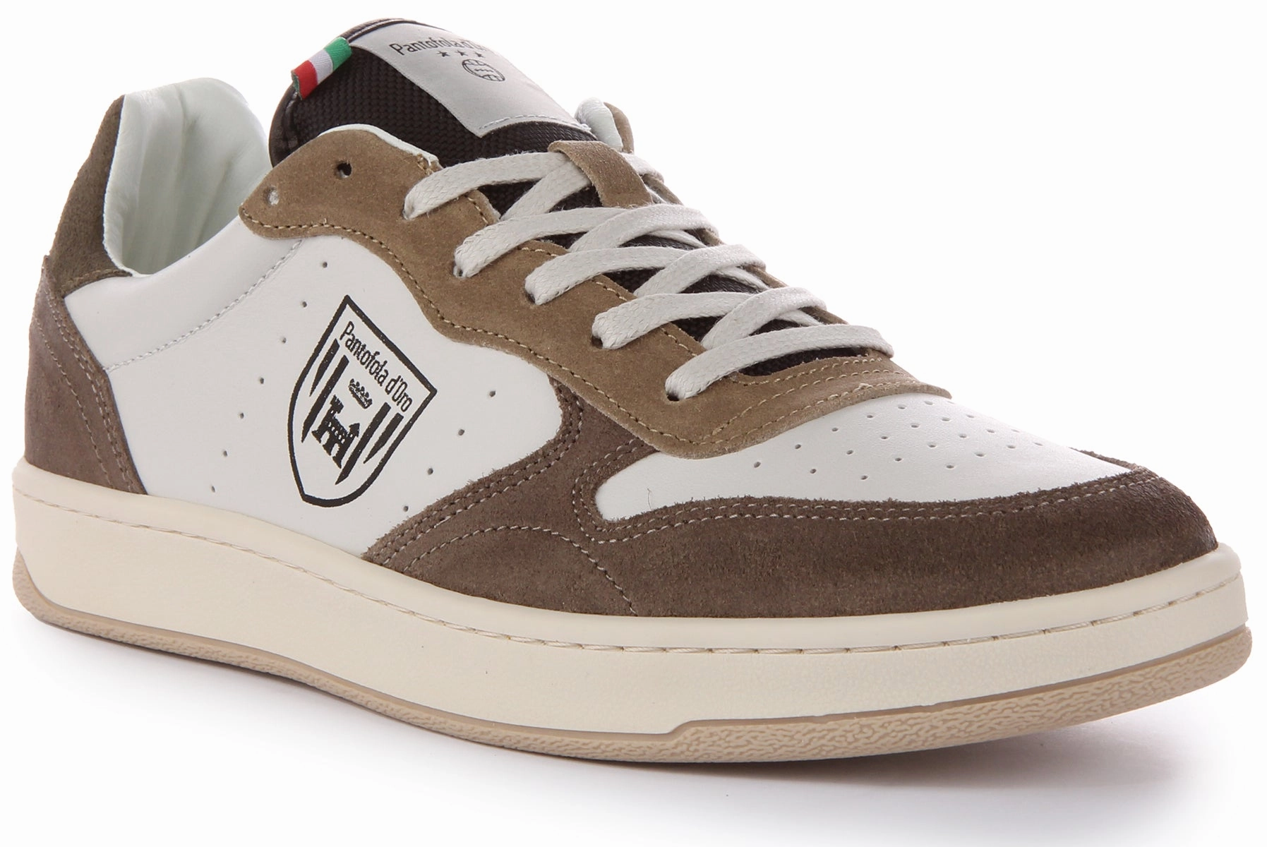 Pantofola D Oro Lioni Uomo Low In Off White For Men