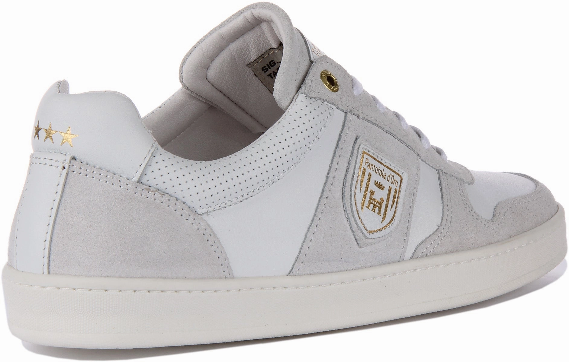 Pantofola D'Oro Palermo Uomo Low In White White For Men