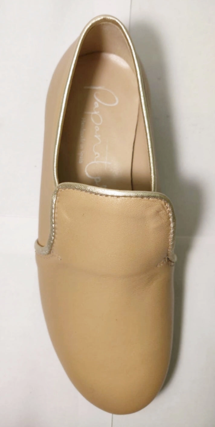 Papanatas Eli Tan Leather Vision Smoking Loafer