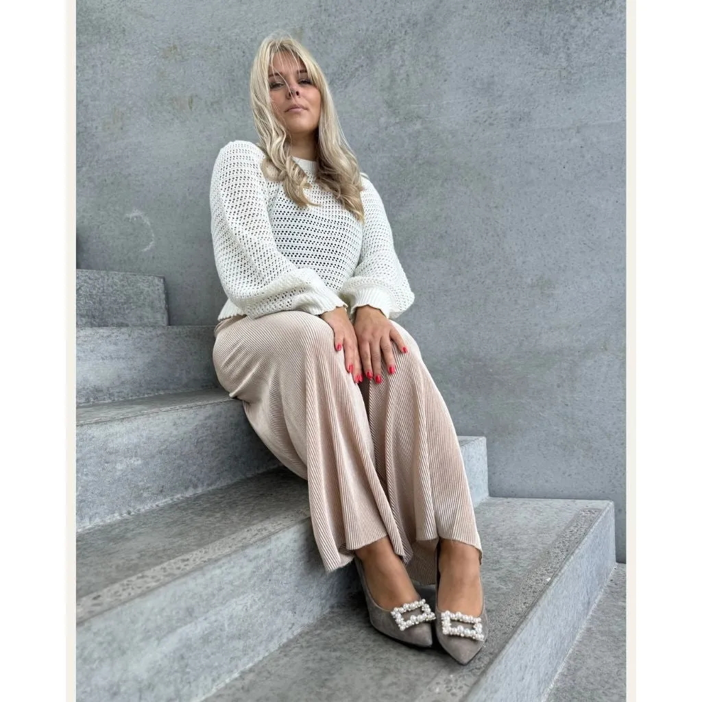 PEARLS AND DIAMONDS - BEIGE (TOPO)