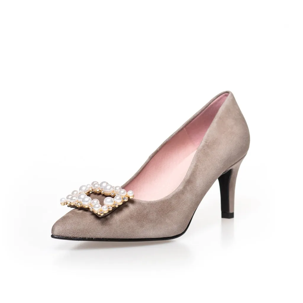 PEARLS AND DIAMONDS - BEIGE (TOPO)