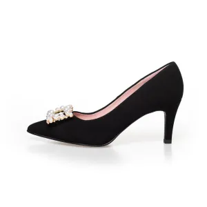 PEARLS AND DIAMONDS - BLACK