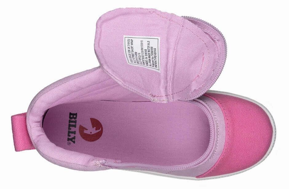 Pink/Pink BILLY Street Short Wrap High Tops