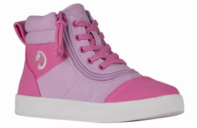 Pink/Pink BILLY Street Short Wrap High Tops
