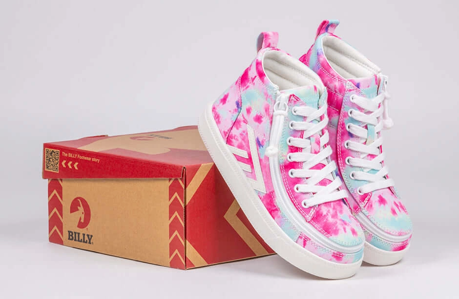 Pink Watercolor BILLY CS High Tops 2.0