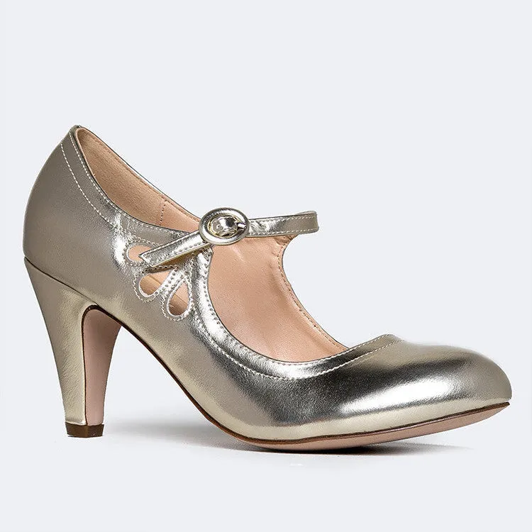 Pixie | Metallic White Gold