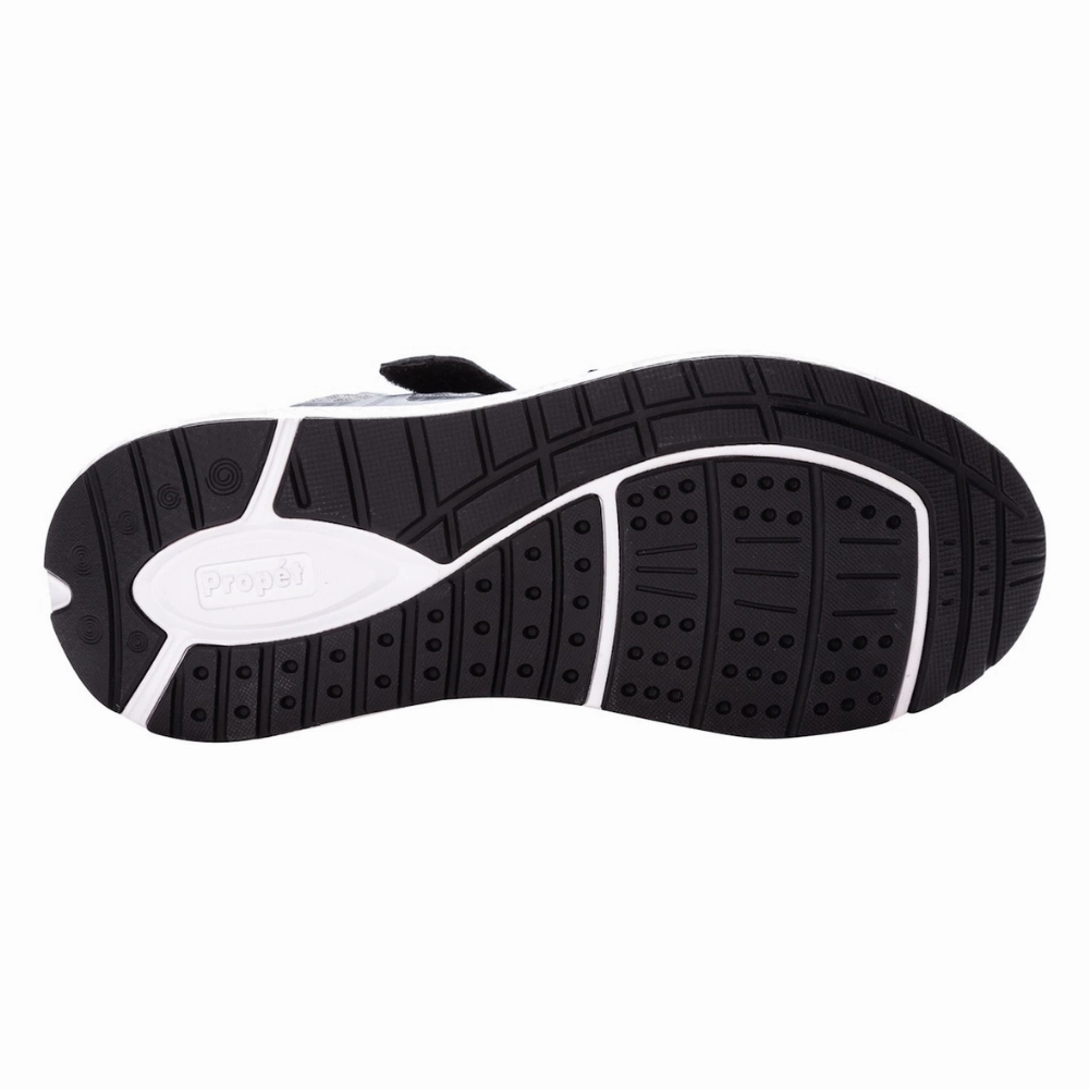 Propet Ultra Strap Grey/Black Sneaker (Men's)