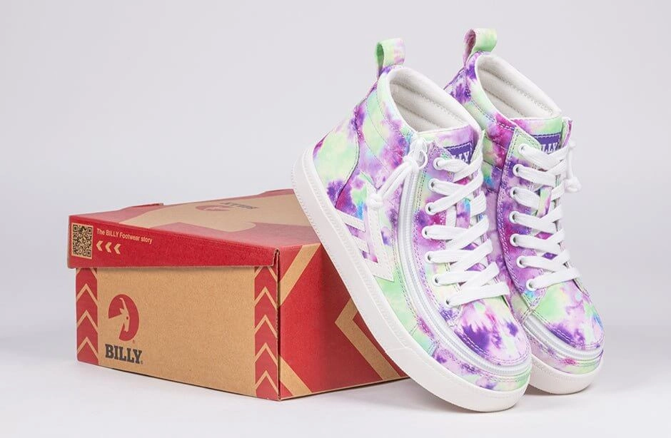 Purple Watercolor BILLY CS High Tops 2.0