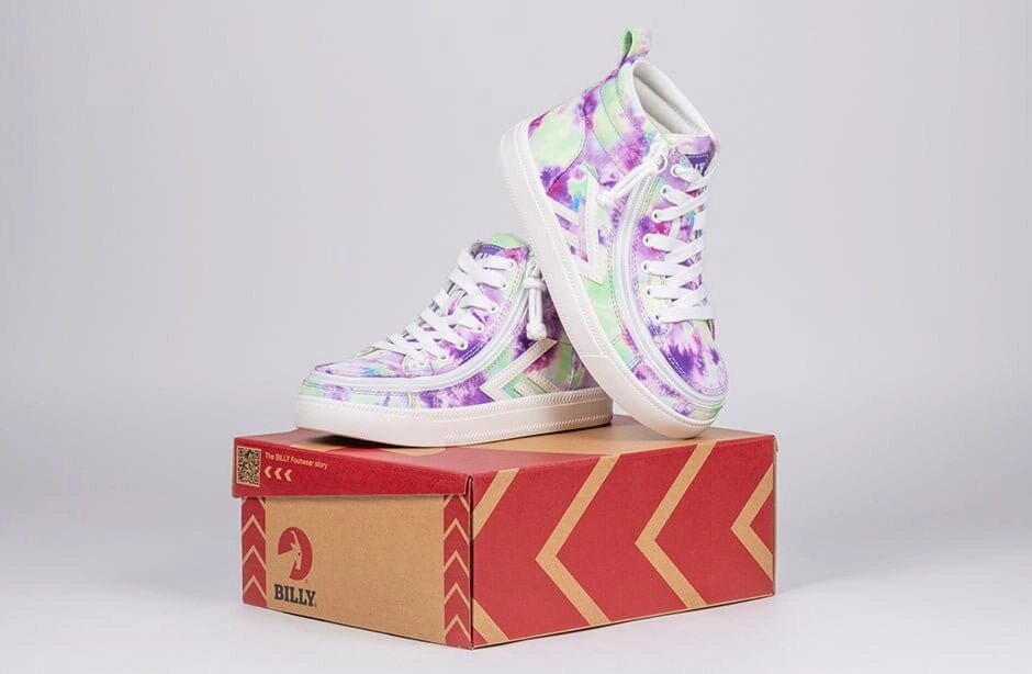 Purple Watercolor BILLY CS High Tops 2.0