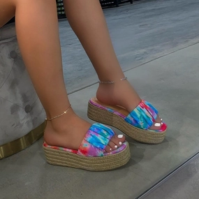 Reagan Espadrille- Multi