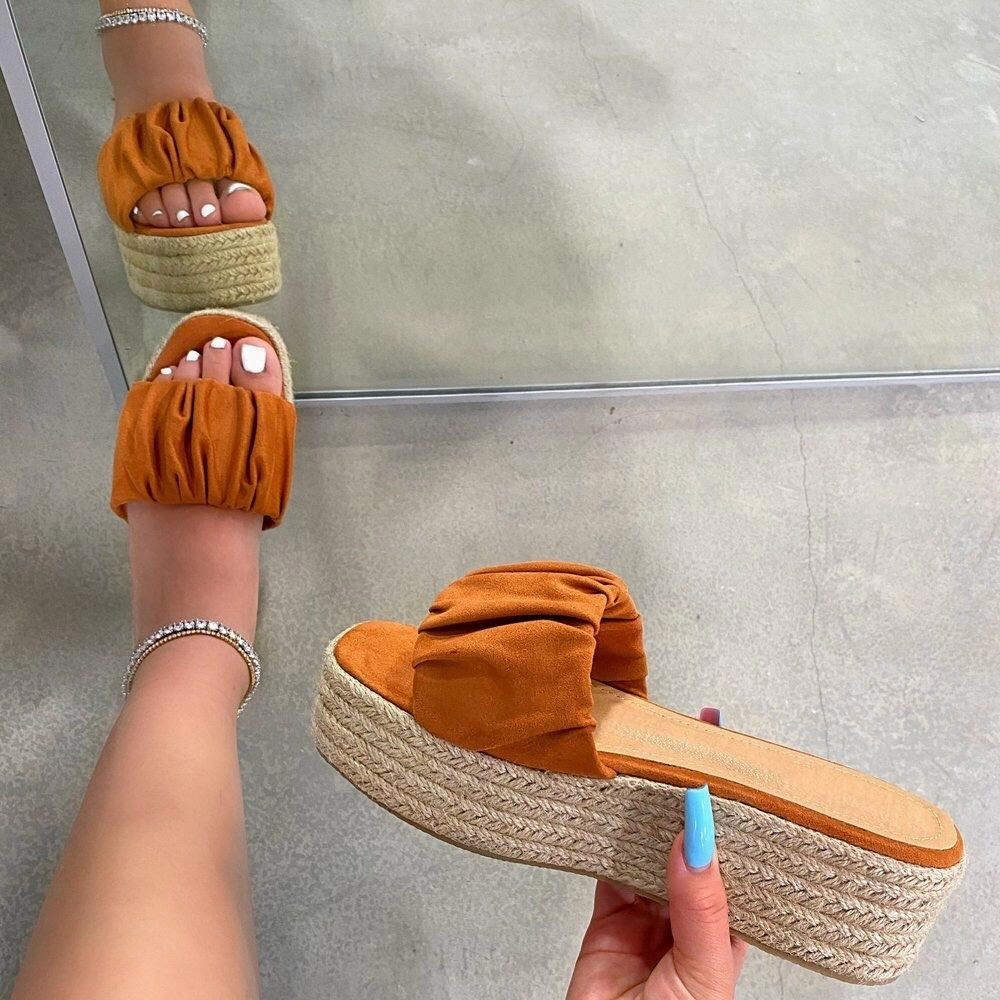 Reagan Espadrille- Tan