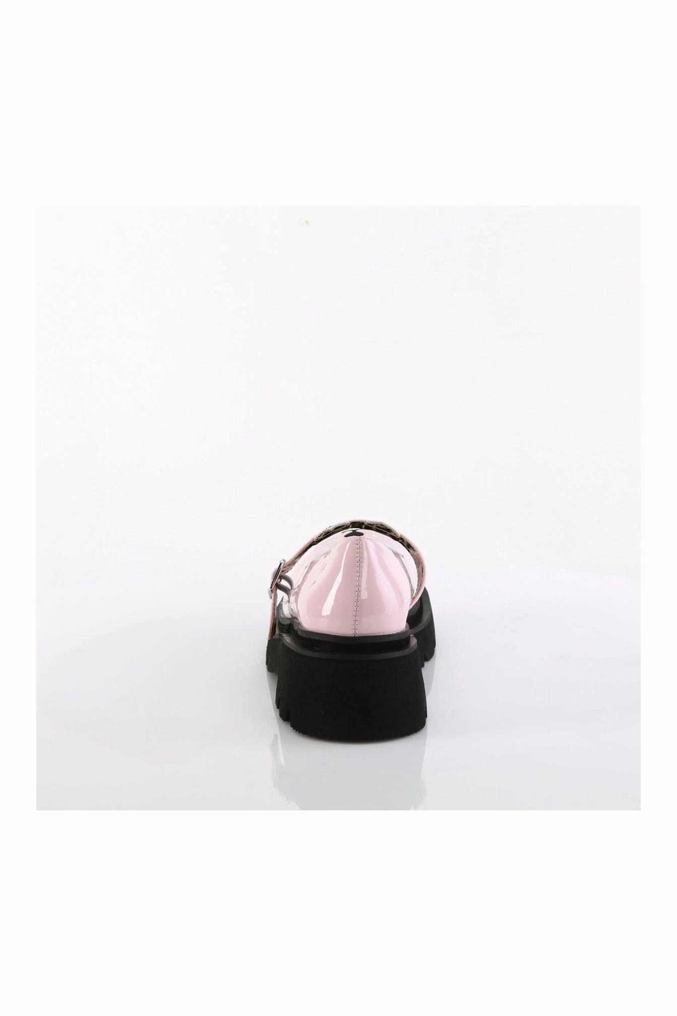 RENEGADE-56 Pink Hologram Patent Mary Janes