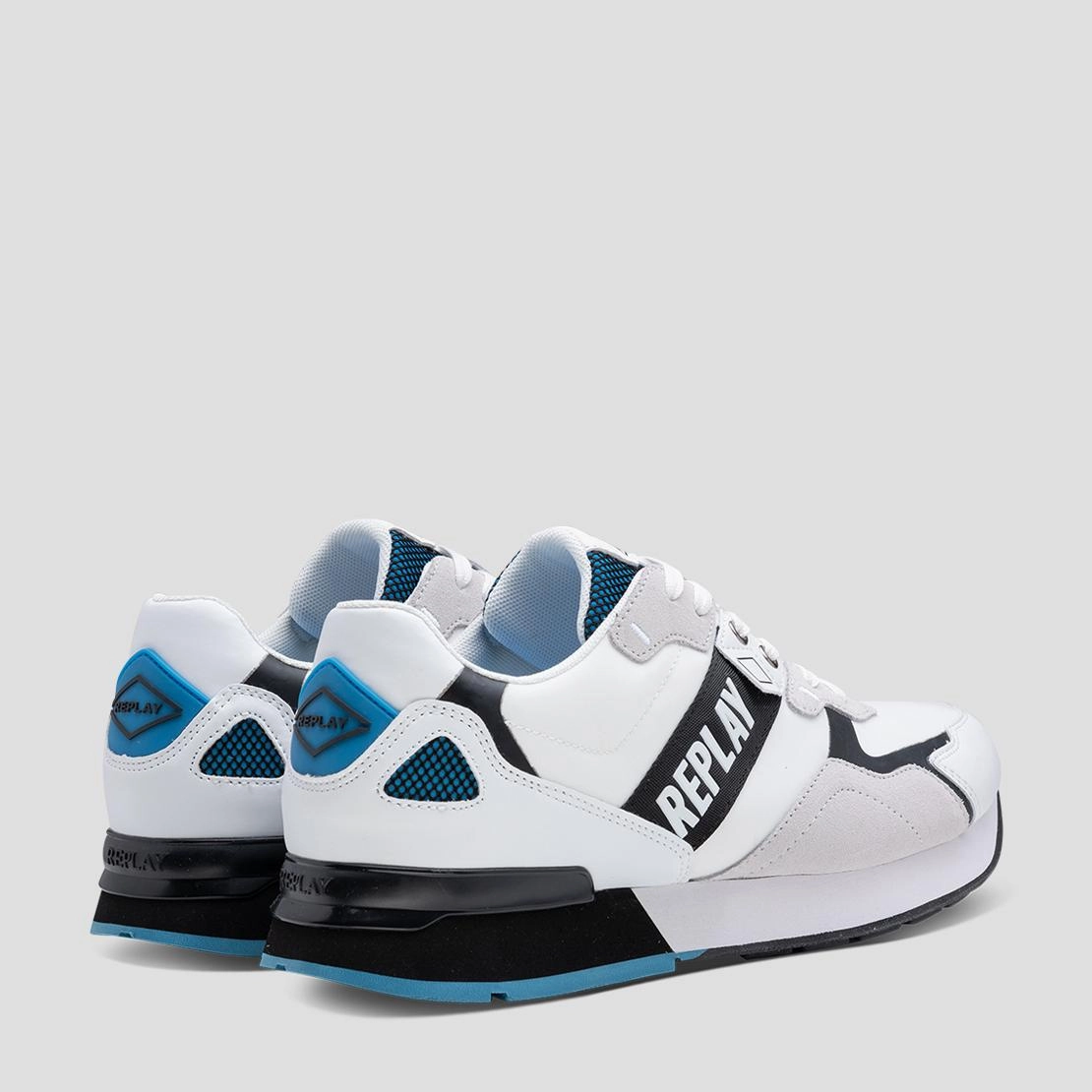 REPLAY "Adrien Game 3" RS1D0048T White/Blue
