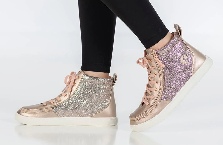 Rose Gold V2 Unicorn BILLY Classic Lace Highs - 22100-680