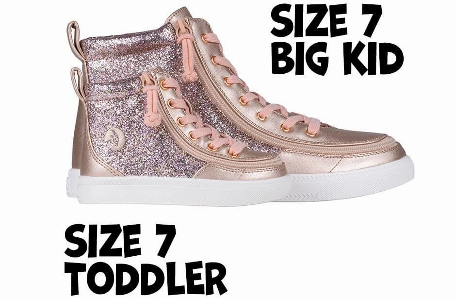 Rose Gold V2 Unicorn BILLY Classic Lace Highs - 22100-680