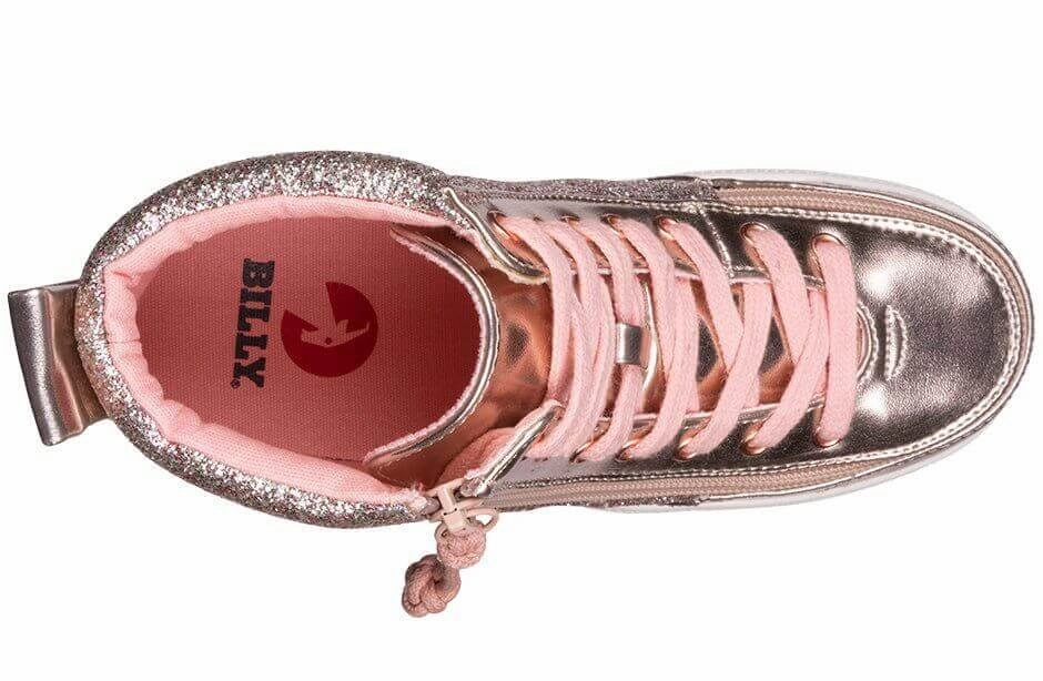Rose Gold V2 Unicorn BILLY Classic Lace Highs - 22100-680